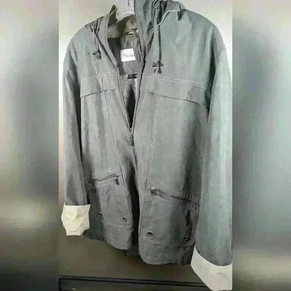 Womens Faux Suede TanJay  Wind Breaker - Size XL - Picture 3 of 11